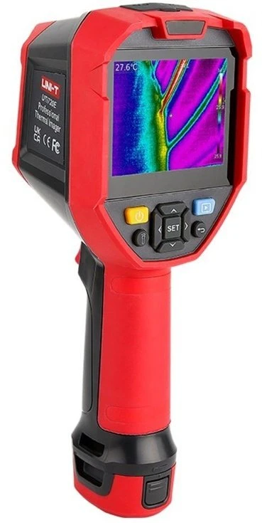 Profesionali termovizorinė kamera, 256x192, -20-550°C, 56°×42.2°, 25Hz, 3.5' IPS display, IP54, Wi-Fi, UNI-T