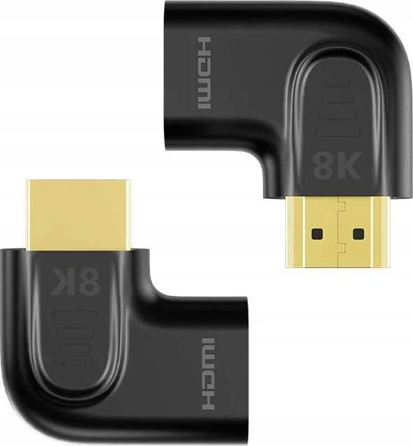 Unitek 8K HDMI 90 ir 270 laipsnių kampo plokščias adapteris