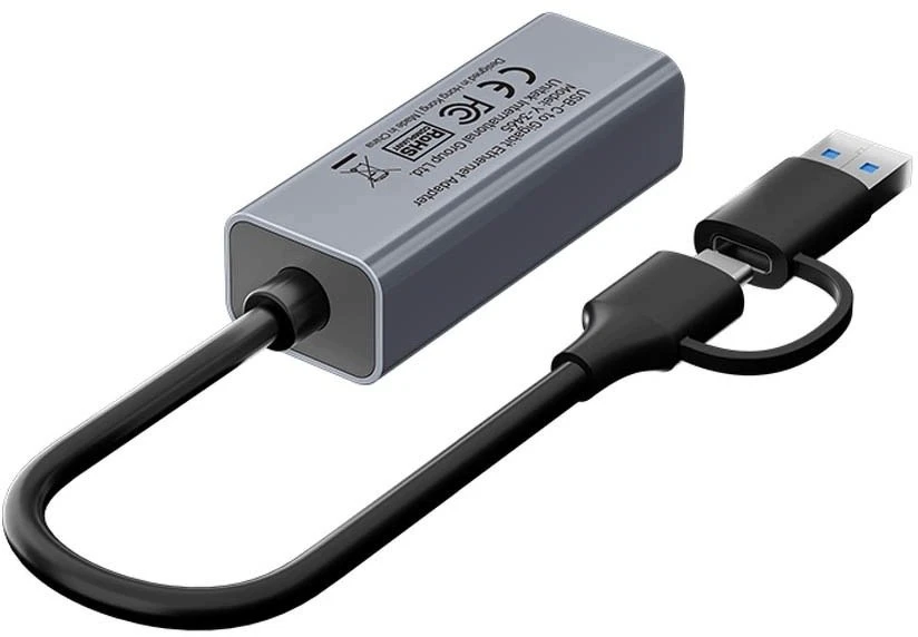 „Unitek“ USB-A / USB-C adapteris su gigabito eternetu 1 Gbps (Y-3465AGY01)