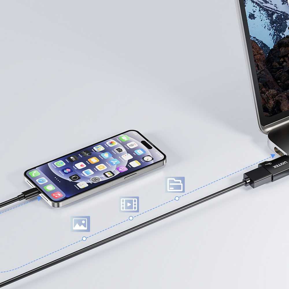 Unitek USB-C adapteris iki USB-A 10Gbps