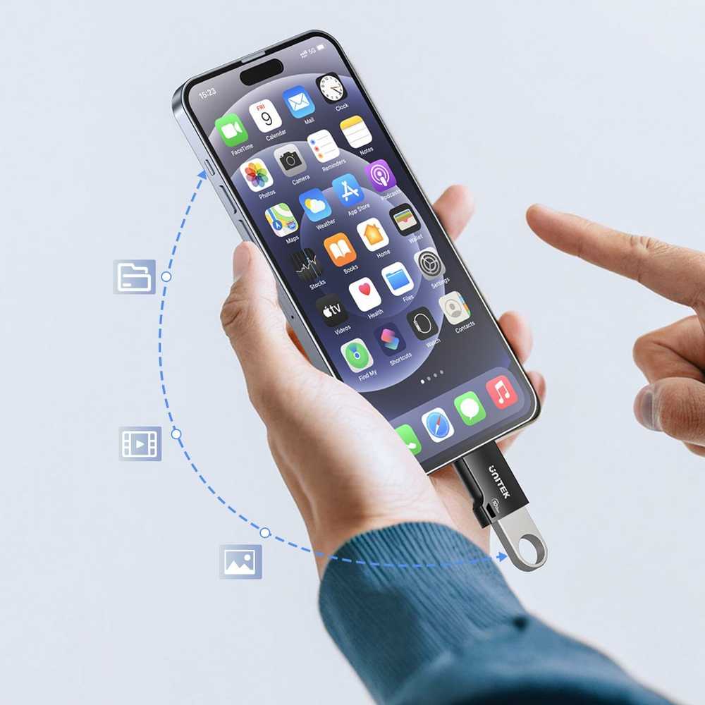 Unitek USB-C adapteris iki USB-A 10Gbps