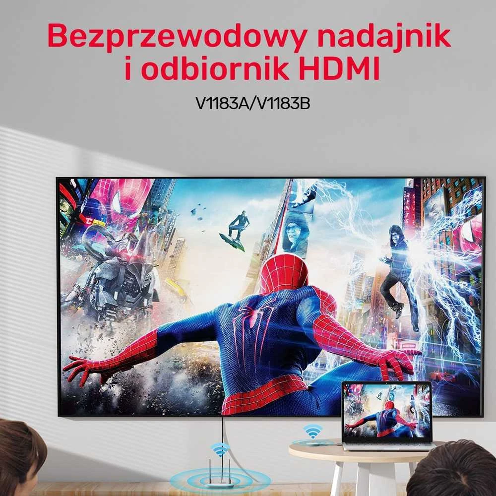 Unitek belaidis 4K HDMI vaizdo siųstuvas