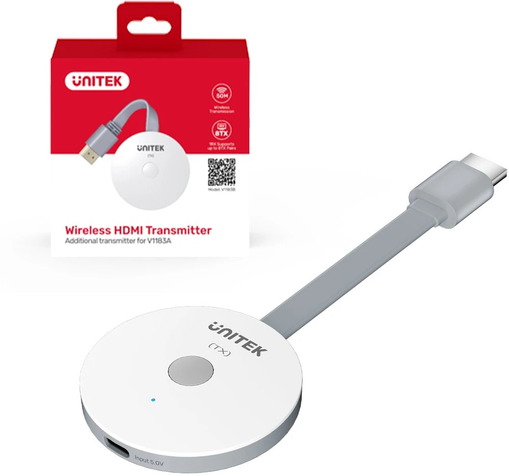 Unitek belaidis 4K HDMI vaizdo siųstuvas