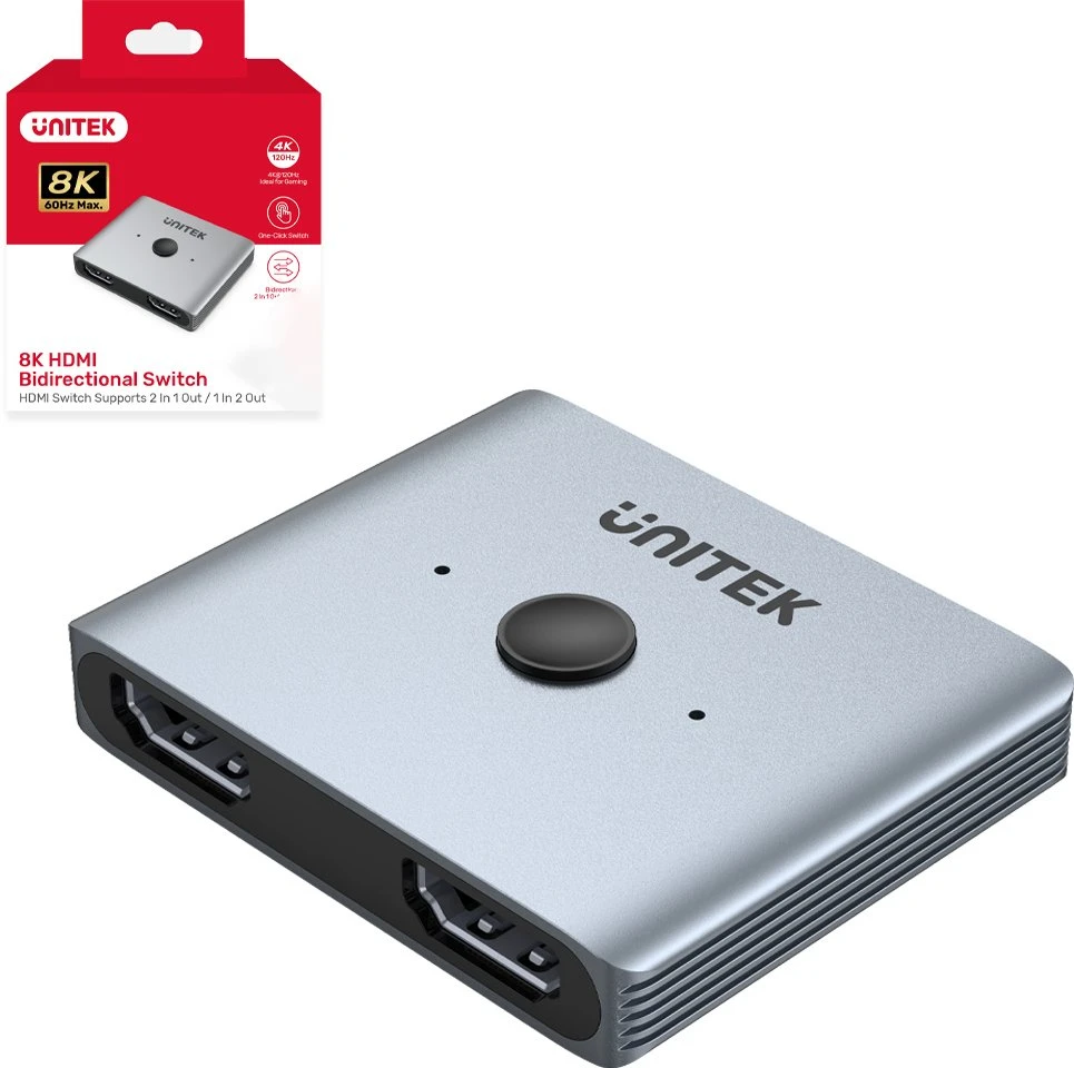 Unitek HDMI 2.1 8K 2na1