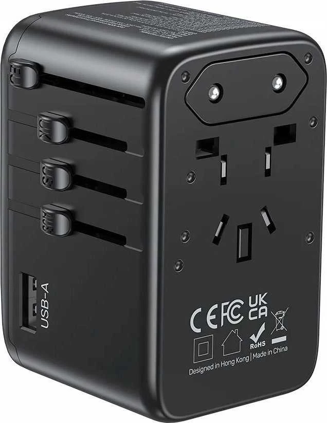 Unitek EU/US/UK/AUS PD 100W kelioninis įkroviklis