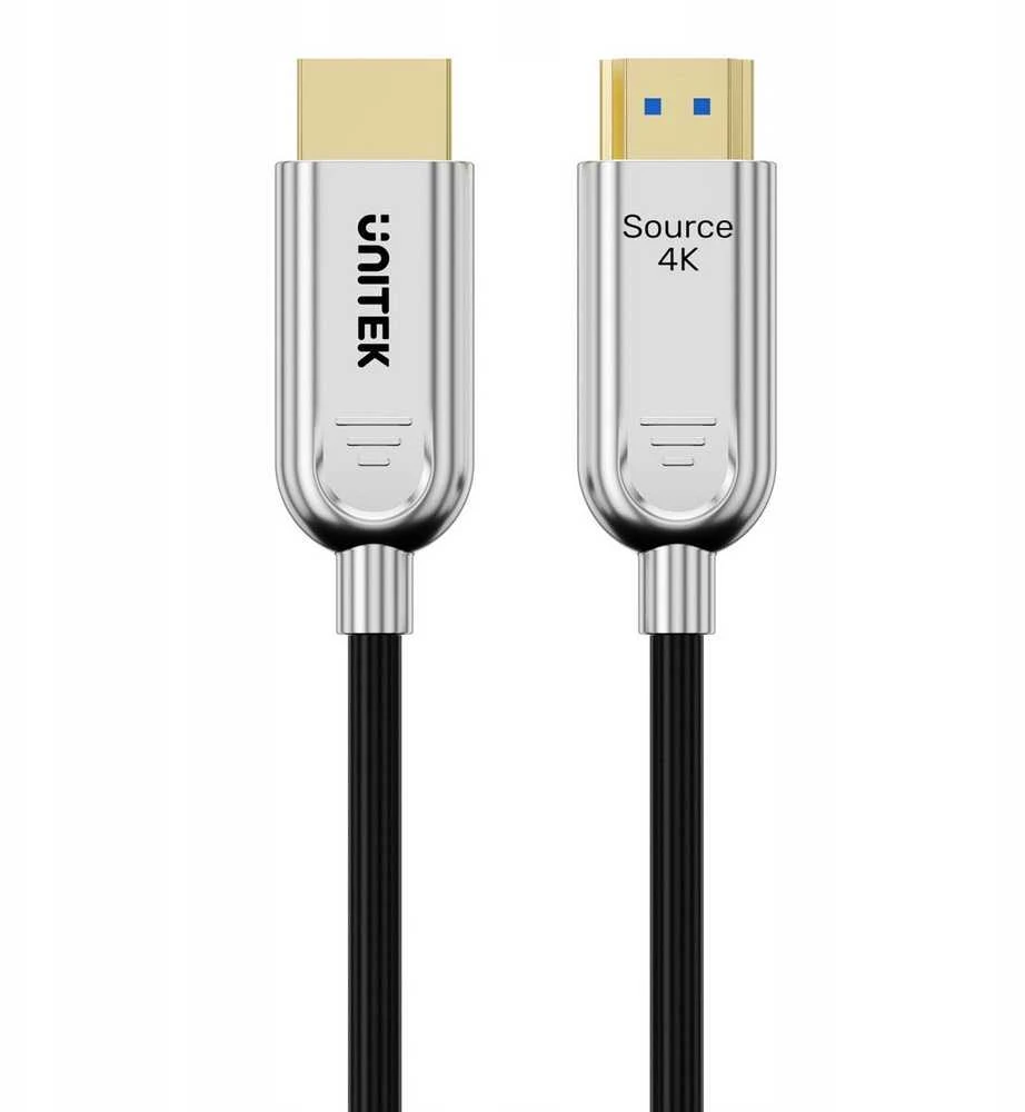 Unitek HDMI 2.0 AOC optinis kabelis 4K 60Hz 20m
