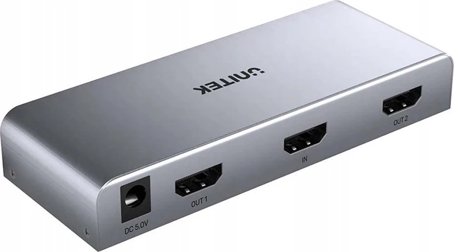 Unitek HDMI skirstytuvas 1 IN-2 OUT 4K