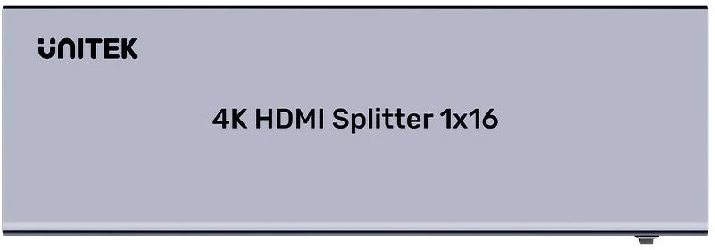 „Unitek“ HDMI skirstytuvas 4K 1 įvestis 16 išėjimų 4K@30Hz