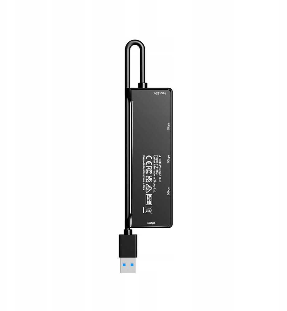 ŠAKOTĖLIS „Unitek Y-3145C“ USB-A / 4x USB-A 5Gbps