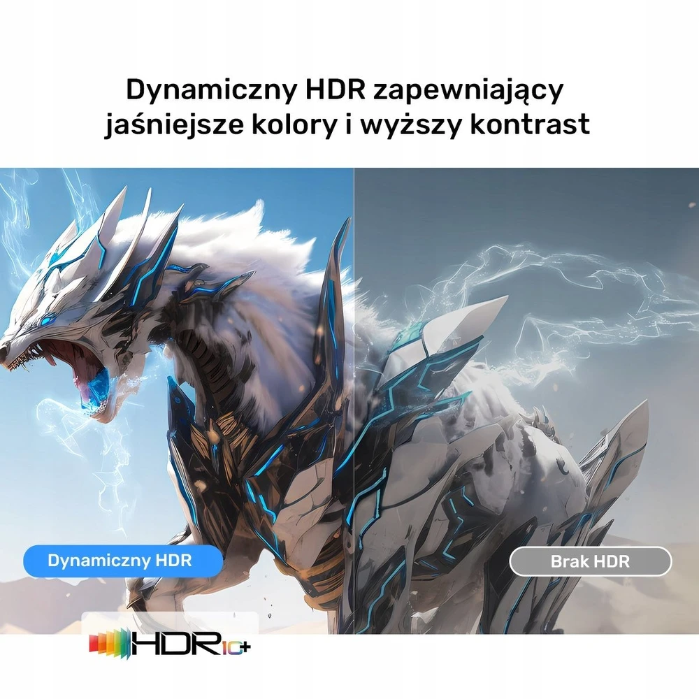 Unitek 8K kabelio HDR technologijos palyginimas