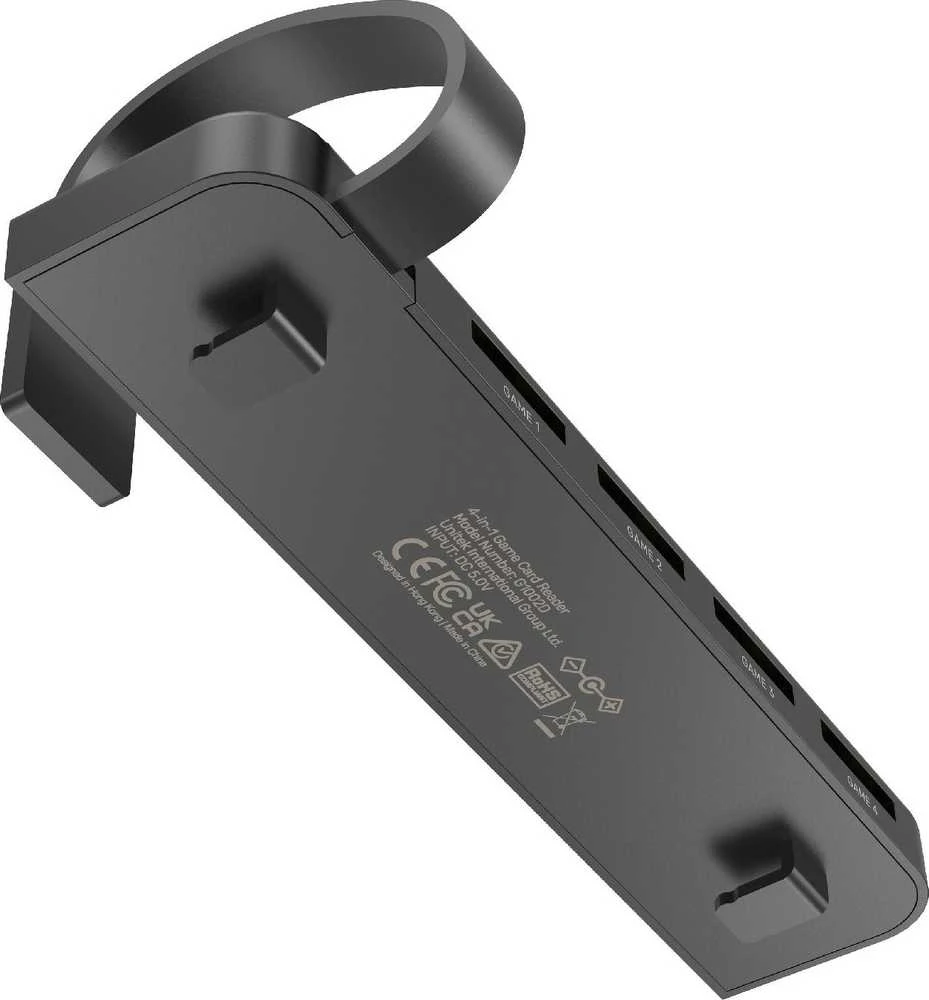 Unitek Nintendo Switch 4 kortelių skaitytuvas + nuotolinio valdymo pultas