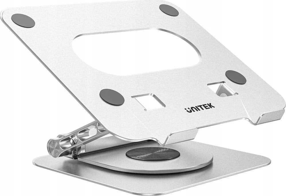 Reguliuojamas nešiojamojo kompiuterio stovas + USB-C HDMI šakotuvas Unitek D1109B01 PD 100W