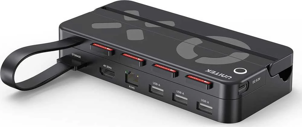 Unitek prijungimo stotelė, skirta Nintendo Switch + nuotolinio valdymo pultui