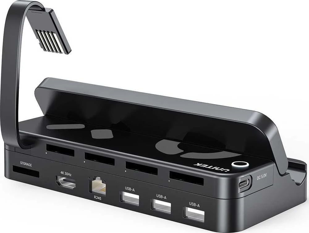 Unitek prijungimo stotelė, skirta Nintendo Switch + nuotolinio valdymo pultui