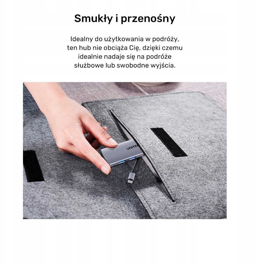 Unitek šakotuvas 4w1 USB-C 10 Gbps, 2x USB-A ir 2x USB-C H1112DGY01