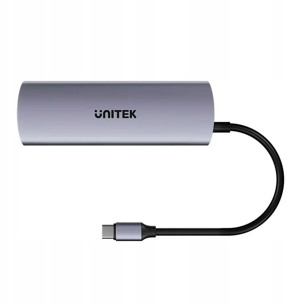 USB šakotuvas „Unitek“ 4w1 USB-C 10 Gbps, 4x USB-A H1112EGY01
