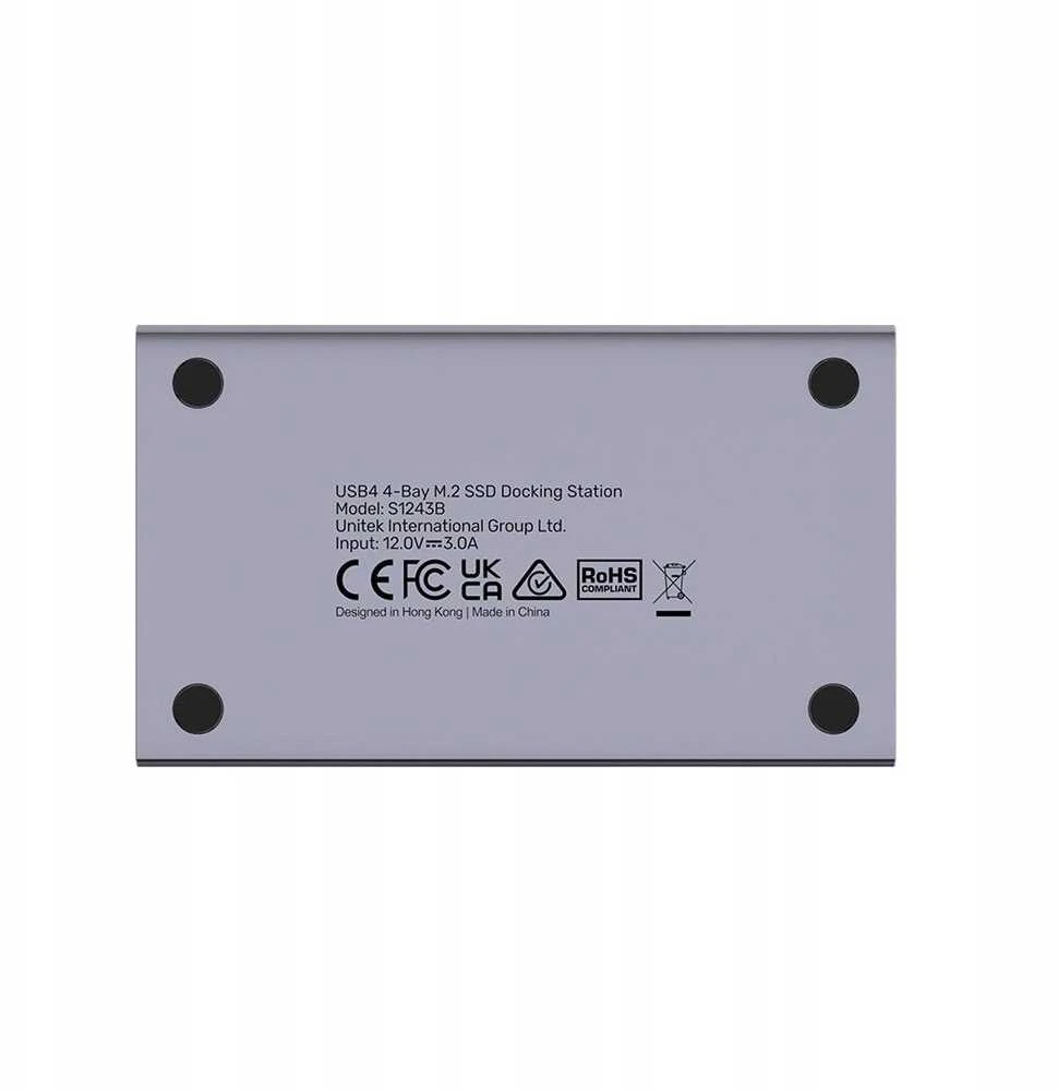 „Unitek“ prijungimo stotelė USB4 4 lizdų M.2 SSD