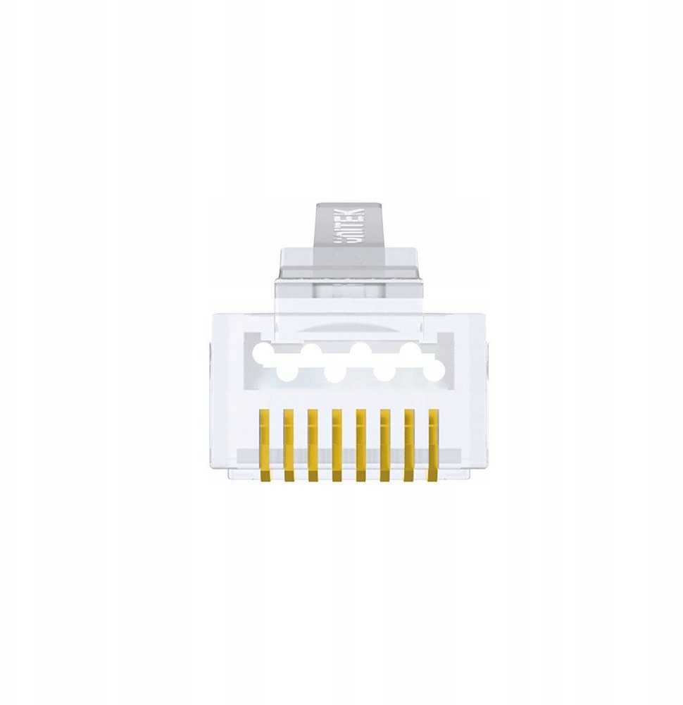 Unitek Wtyk modulinis perėjimo RJ45 kat. 7, 50 vnt.