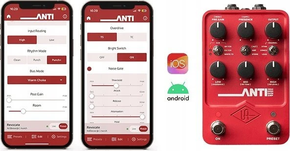 Gitaros Efektas - Universal Audio UAFX Anti 1992 High Gain