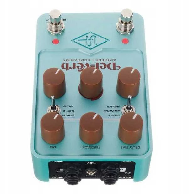 Universal Audio Universalus garso Del-Verb Ambience Companion kitarapedaali