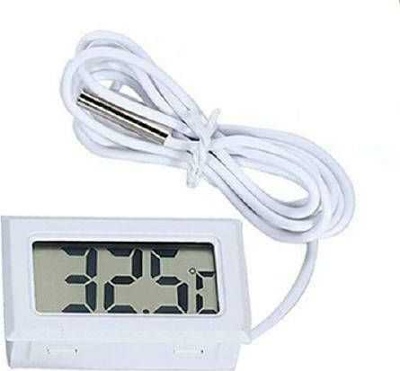 Ag195B Elektroninis termometras XLine su sonda, baltas