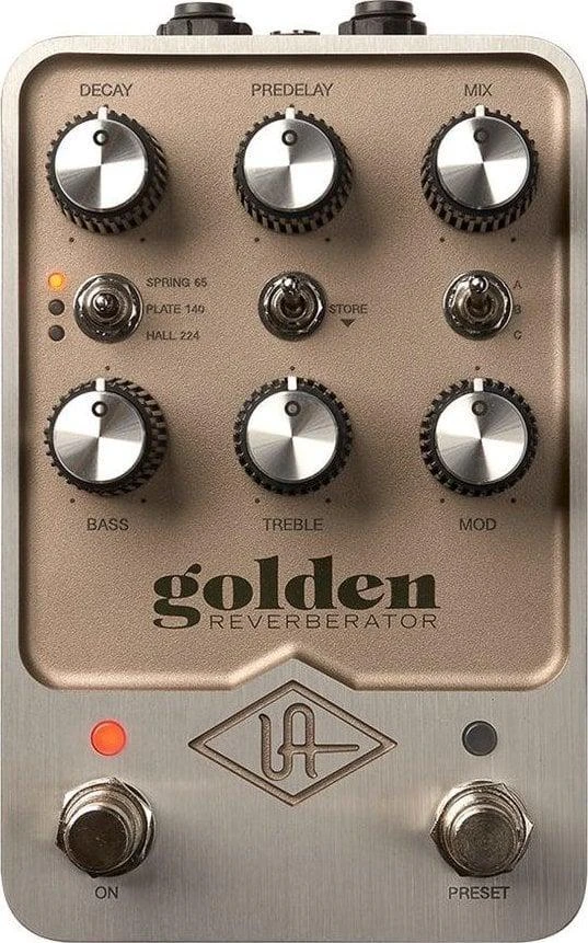 Universal Audio UAFX Golden Reverberator – gitaros efektas