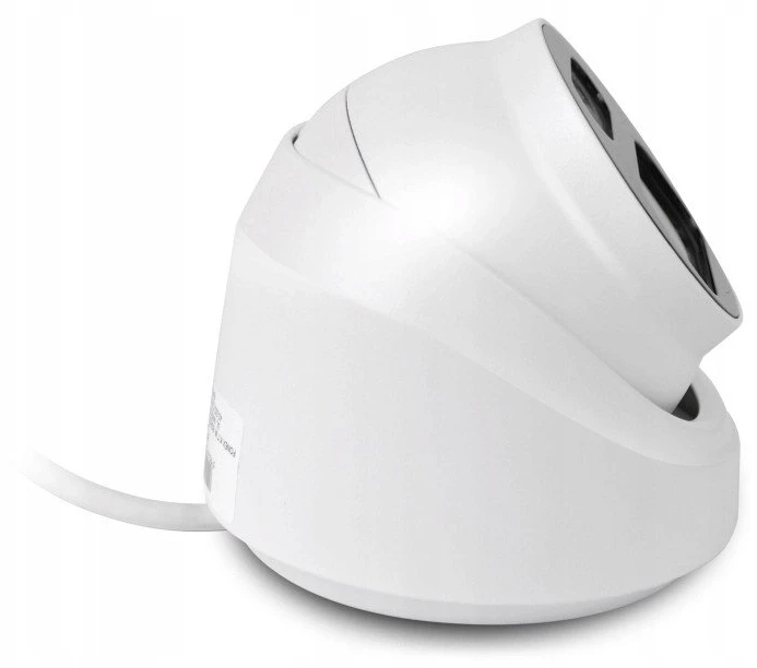 Kamera IP Uniview EVERMAX EVX-IP8D01-IRW-Ai-W Kamera IP kupolinė balta 8Mpx 2.8mm IR 40m AI IP67 mikrofonas
