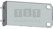 RM-1U-260 rinkinys Uniview 1xHDD stovams montuoti RACK spintelėse