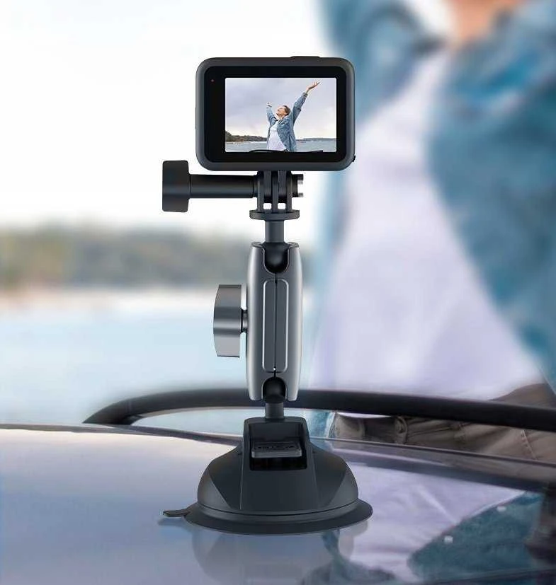 Universalus „Telesin“ laikiklis 360° sporto kameroms (TE-SUC-010)