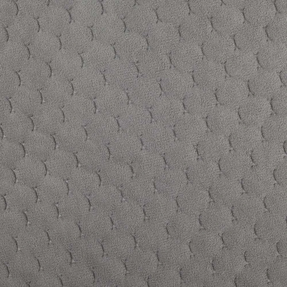 Unizoo Guolis šuniui, ovalo formos, pilka, 60*60*10cm, su zamkiem