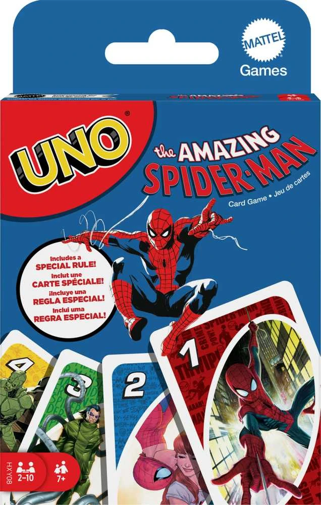 Mattel UNO kortos SPIDER–MAN (HXY08)