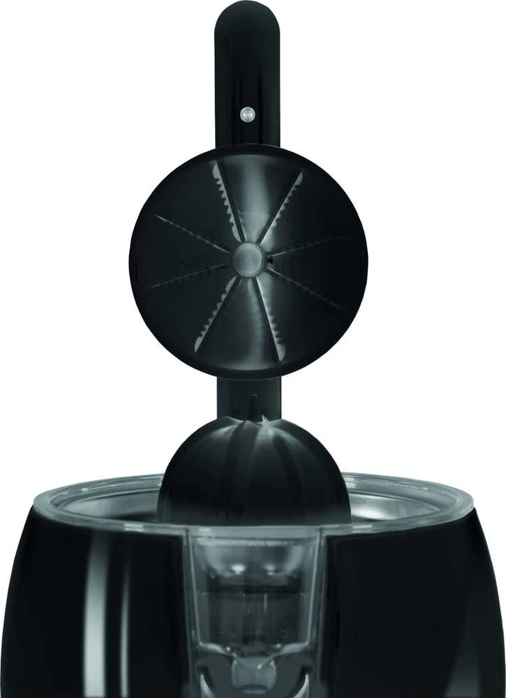 Sulčiaspaudė Citrusinė Spaudimo Mašina - Unold Citrus Press Power Juicy 300W, svirties rankena, 2 antgaliai, juoda sidabrinė