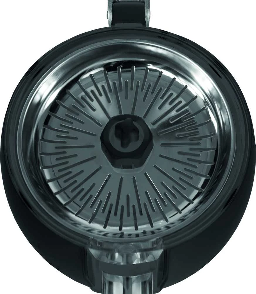 Sulčiaspaudė Citrusinė Spaudimo Mašina - Unold Citrus Press Power Juicy 300W, svirties rankena, 2 antgaliai, juoda sidabrinė