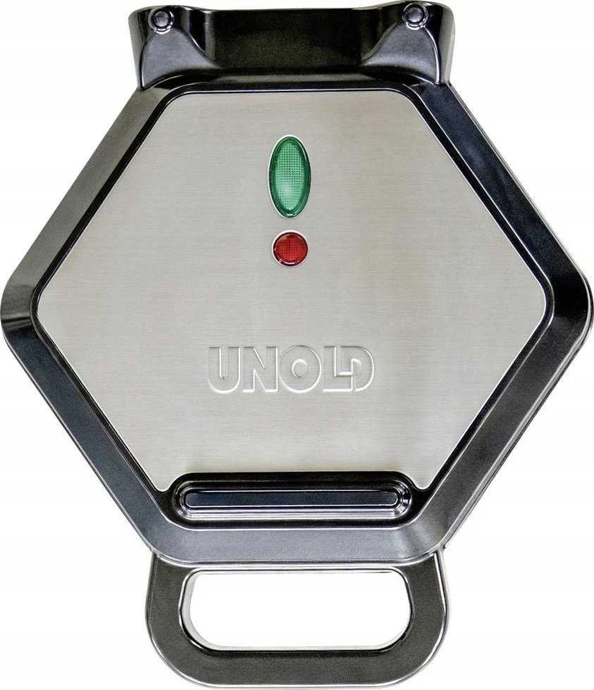Vaflinė - Unold Bubble Vaflinė Bobby 700W Nelipni Teflonas Juoda