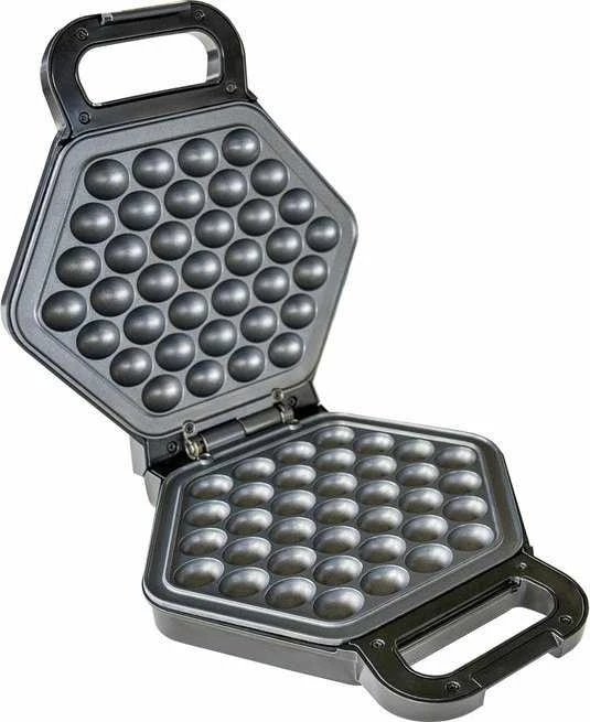 Vaflinė - Unold Bubble Vaflinė Bobby 700W Nelipni Teflonas Juoda