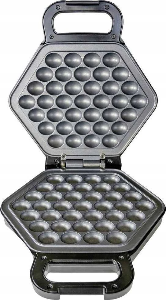 Vaflinė - Unold Bubble Vaflinė Bobby 700W Nelipni Teflonas Juoda