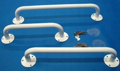 UP-3 / CORRADOMED / Tiesi rankena, balta 300 mm FI25