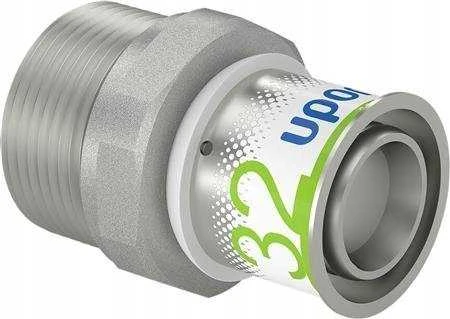 Uponor S-Press PLUS jungtis su išoriniu sriegiu. 32-R1MT