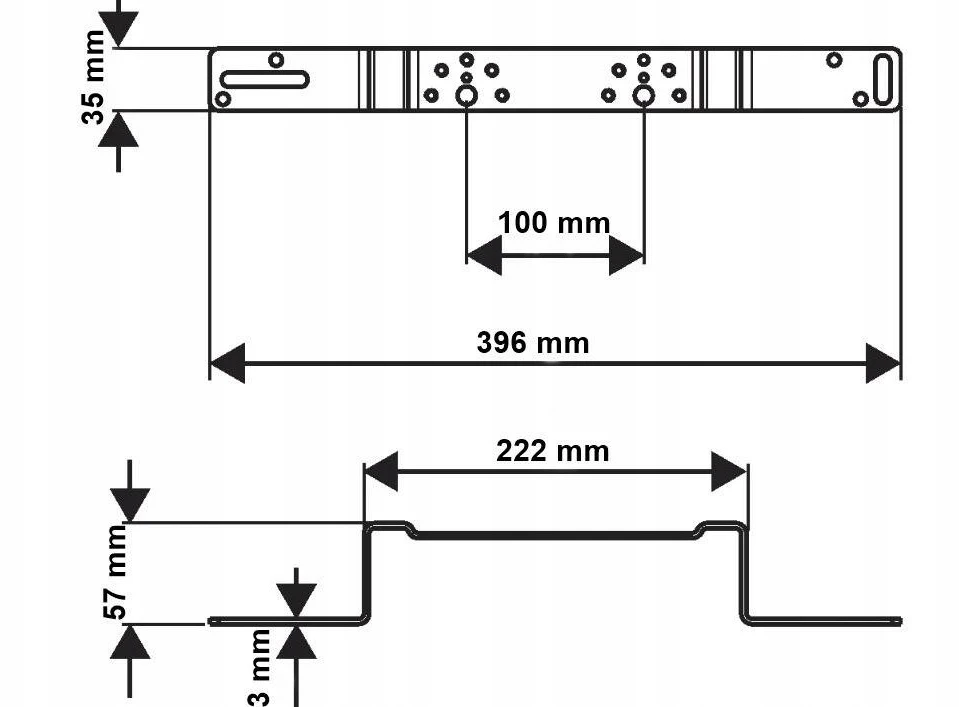 Uponor S-Press PLUS montavimo plokštė kampinė 100mm (1121196)