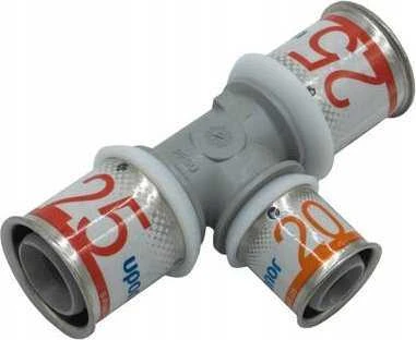 Uponor S-PRESS PLUS TEE RAUDONA PPSU 25-20-25
