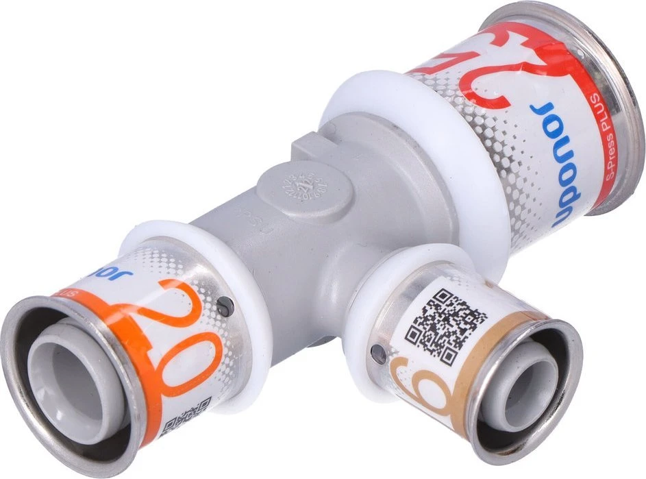 Uponor S-PRESS PLUS TEE RAUDONA PPSU 25-16-20