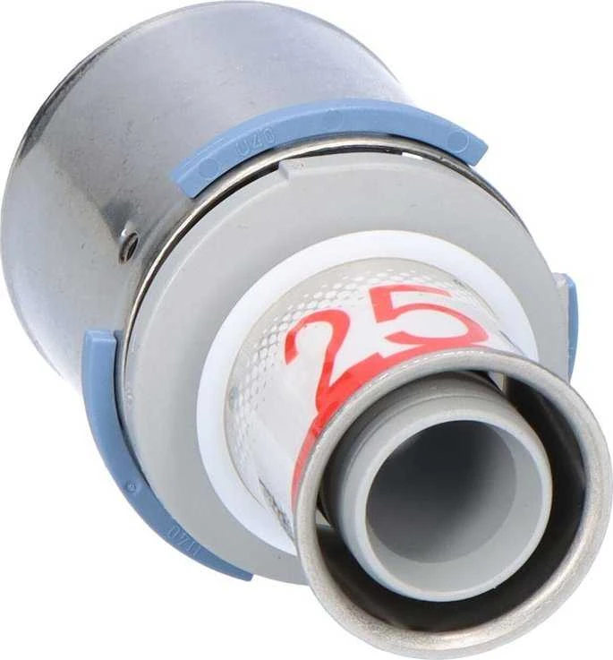 Uponor S-PRESS PLUS JUNGTIS RAUDONAS PPSU 40-25
