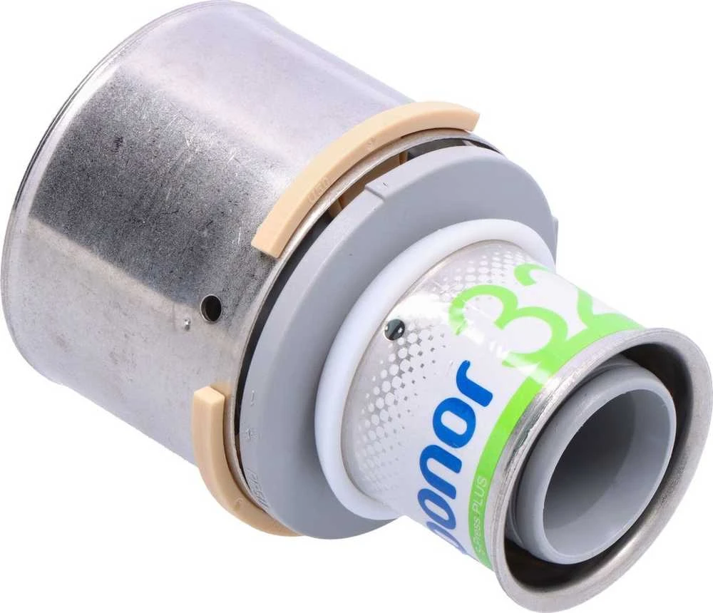 Uponor S-PRESS PLUS JUNGTIS RAUDONAS PPSU 50-32