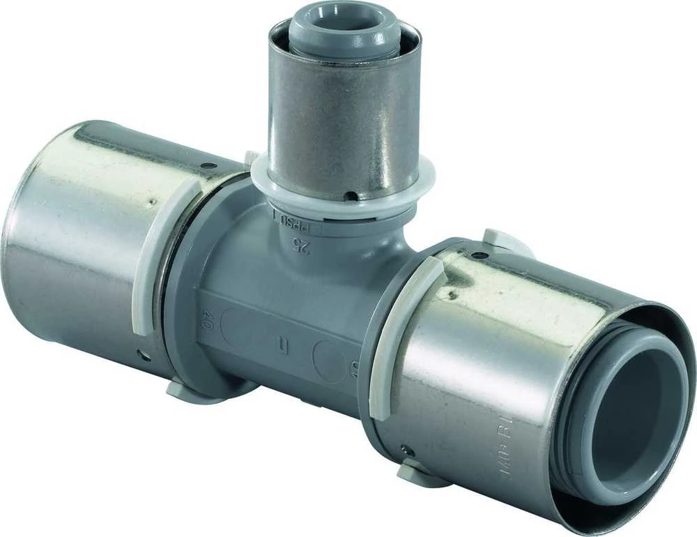 Uponor S-PRESS redukcinis trišakis PPSU 63-25-6
