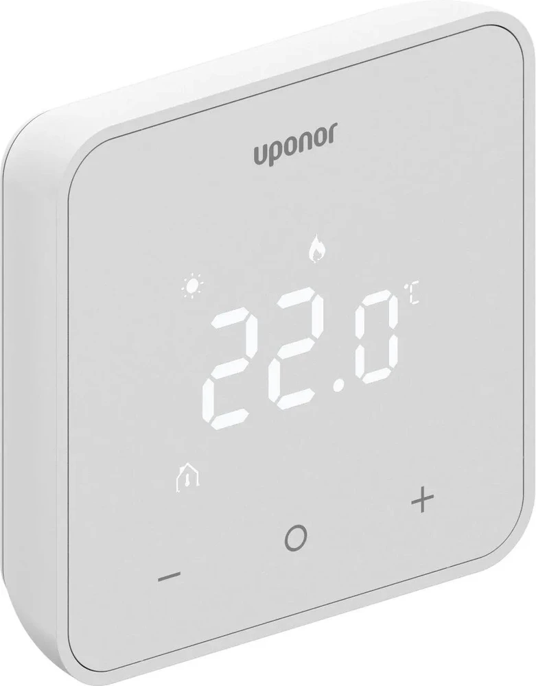 Here is the translation of your text into Lithuanian: "Uponor Uponor Smatrix Wave termostatas – belaidis skaitmeninis termostatas baltas D+RH T-267" If you need further adjustments or have additional text to translate, feel free to share!