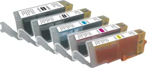 UPrint Ink C-551XL-PACK / CLI551 rašalas, 2x juodas, 1x žydras, 1x purpurinis 1x, geltonas
