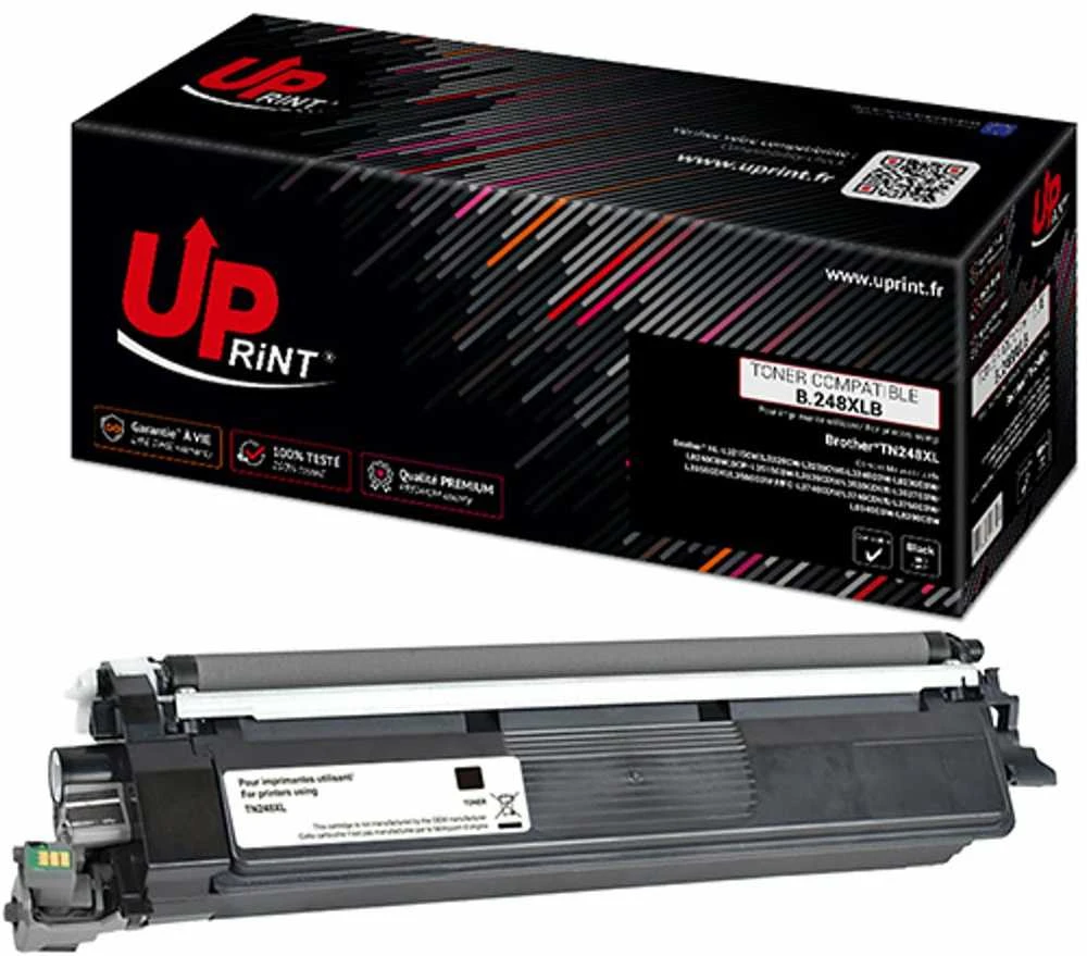 UPrint kompatybilny toner su TN248XLBK, juodas, 3000s