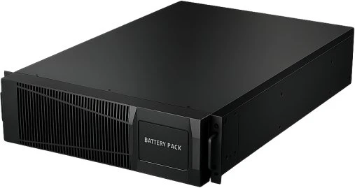 UPS maitinimo modulis (baterijų paketas) 2U - EBP 72V, magistralės įtampa 72V, VRLA baterijos 1×6×9Ah, 2×išorinių baterijų lizdai Anderson SB50, ALANTEC Rack korpusas