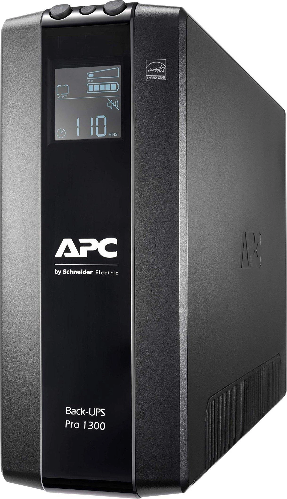 APC BACK UPS PRO BR 1300VA, 8 OUTLETS, AVR, LCD SĄSAJA