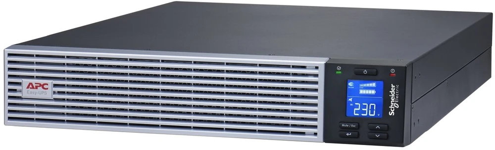 UPS APC Easy UPS On-Line maitinimo šaltinis UPS Podwójnej konwersji (online) 3 kVA 2700 W 6 x gniazdo jungiama į tinklą (SRVL3KRIRK)